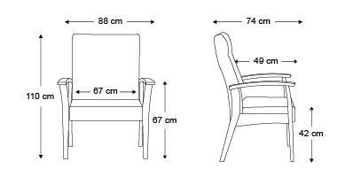 fauteuil-fandango-avec-accoudoirs-dimensions